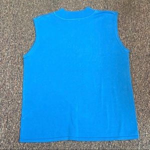 NWT Azzuro blue Southern Lady large sweater